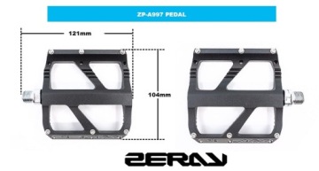 Сверхлегкие платформенные педали ZERAY: производительность и стиль в матовом черном цвете!