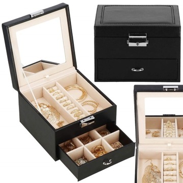 КОРОБКА-ОРГАНИЗАТОР ДЛЯ ЮВЕЛИРНЫХ УКРАШЕНИЙ КОРОБКА ELEGANT BOX XL CASE