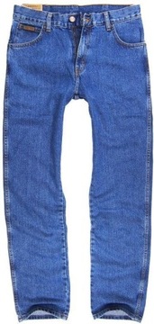 WRANGLER TEXAS MĘSKIE SPODNIE JEANSOWE JEANSY STONEWASH W12105096 W46 L36