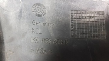 MŘÍŽKA MASKA ORIGINÁLNÍ 1K0853653D VW GOLF V R32 03-08