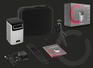 Портативный проектор 4K-проектор FOCUS KEYSTONE 9,0 200 дюймов + ШТАТИВ ДИСТАНЦИОННОГО ЧЕХОЛА