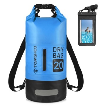 Rafting Wodoodporna Torba Niebieska 20L