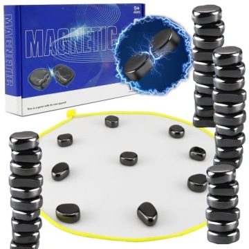 GRA MAGNETYCZNE KAMIENIE EDUKACYJNA DLA DZIECI MAGNETYCZNA 20 KAMIENI