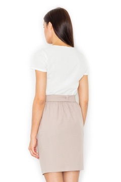 Spódnica Model M524 Beige - Figl