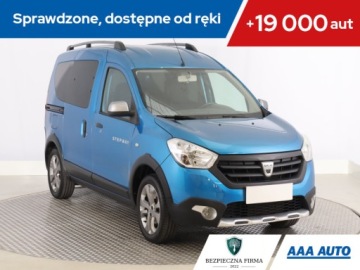 Dacia Dokker Mikrovan TCe 115KM 2016 Dacia Dokker 1.2 TCe, Navi, Klima, Tempomat