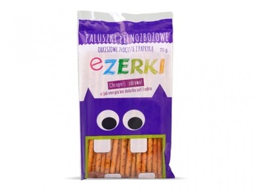 Paluszki eZERKI orkiszowe z papryką 70g