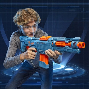 НАБОР NERF ELITE 2.0 ECHO+ЖУРНАЛ+СТРУГИ+МИШЕНЬ