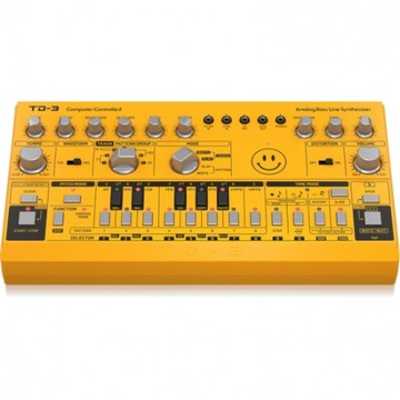 Behringer TD-3-AM Syntezator linii basowej żółty