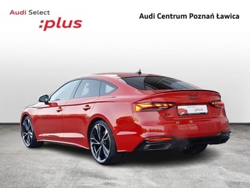 Audi A5 F5 Coupe Facelifting 2.0 40 TFSI 204KM 2024 Audi A5 Sportback 40 TFSI mHEV Quattro Sline Stronic KamCofHAKMatrixLEDPan, zdjęcie 3