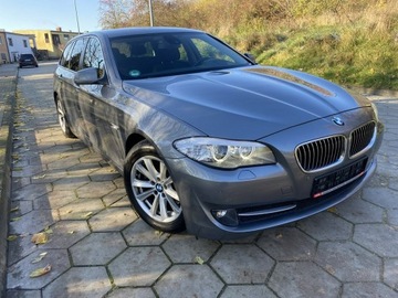 BMW Seria 5 F10-F11 Touring 520d 184KM 2010 BMW 520 Opłacony Duża Navi Ksenon