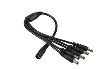 ROZGAŁĘZIACZ DC ZŁĄCZKA LED 1X GNIAZDO - 5X WTYK