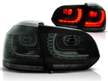 LAMPY TYLNE DIODOWE VW GOLF 6 VI 08-12R SMOKE DEPO