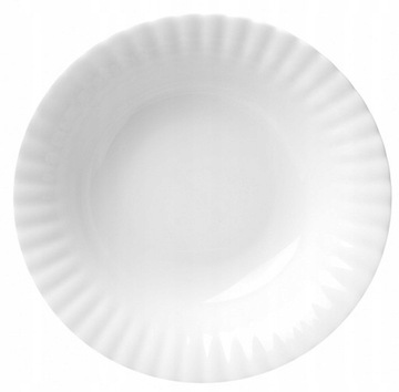 CHODZIEŻ IWONA C000 SALATERKA OKRĄGŁA 23 CM BIAŁA PORCELANA