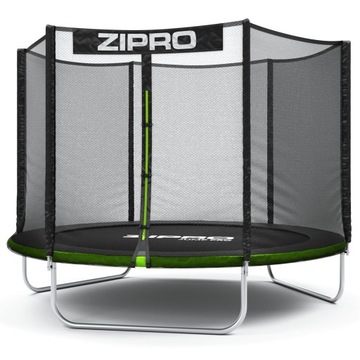 Trampolina ogrodowa z siatką zewnętrzną dla dzieci 252cm 8FT - Zipro OUTLET