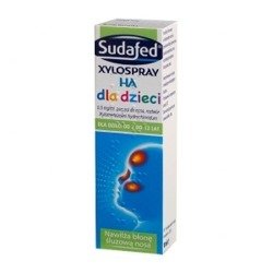 SUDAFED XYLOSPRAY HA DLA DZIECI 0,05% AEROZOL 10ML