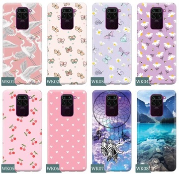 ЧЕХОЛ для Xiaomi REDMI ПРИМЕЧАНИЕ 9 + СТЕКЛЯННЫЙ КОРПУС