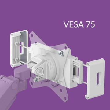 Универсальный держатель для планшета и смартфона, регулируемое крепление VESA 75 SPB005