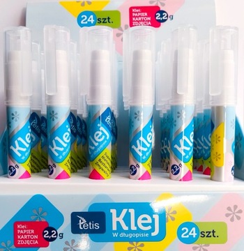 KLEJ TETIS W DŁUGOPISIE SUPERMOCNY 2,2G TETIS