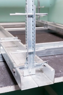 KNAUF верньерная вешалка верхняя часть 30 см длина 100 шт подвесной потолок