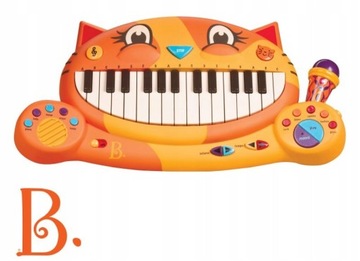 ФУНКЦИЯ ЗАПИСИ МИКРОФОНА B.TOYS PIANO CAT