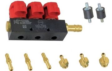 LISTWA WTRYSKOWA VALTEK TYP 30 ORYGINAŁ 3CYL+DYSZE