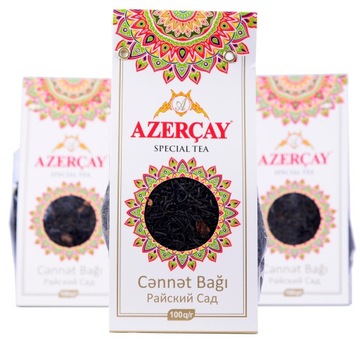 Herbata czarna AZERCAY Rajski ogród PREZENT