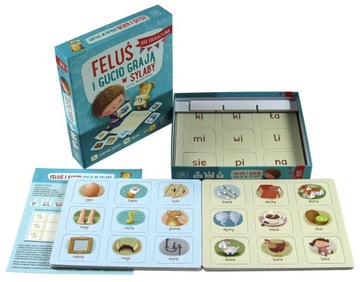 Игра Фелюсь и Гуцио играют по слогам.