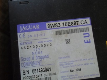 JAGUAR XF CZYTNIK DVD S-TYPE 9W8310E887 NAWIGACJI