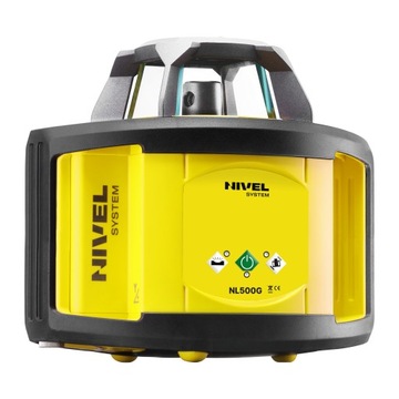 NIWELATOR LASEROWY NIVEL NL500GDIGITAL+ŁATA+STATYW