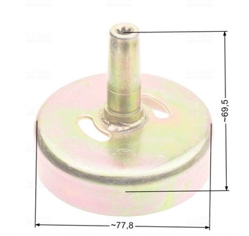 КОРЗИНА ЧАШКА БАРАБАН СЦЕПЛЕНИЯ ДЛЯ ЩЕТКИ 7 РЕЗЦ NAC