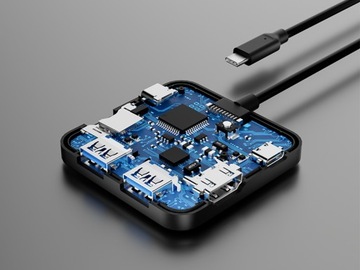 USB-концентратор ANYOYO B0C2H4J4VF