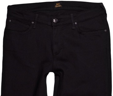 LEE spodnie BLACK regular MARION STRAIGHT W31 L33