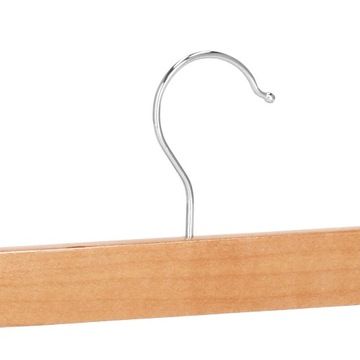 ВЕШАЛКИ-ЗАЖИМЫ «ЛЯГУШКА» ДЛЯ ЮБОК, БРЮК, ОДЕЖДЫ, 2 шт, ДЕРЕВЯННЫЕ ДЛЯ ГАРДЕРОБА x2