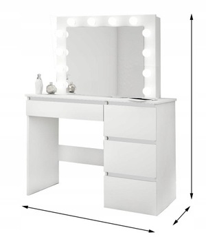 Светодиодный столик Iza 12 с макияж луковиц Visage