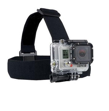 OPASKA NA GŁOWĘ GP23 DO GOPRO HERO 4 5 6 7 8 9 10 12 HERO FUSION