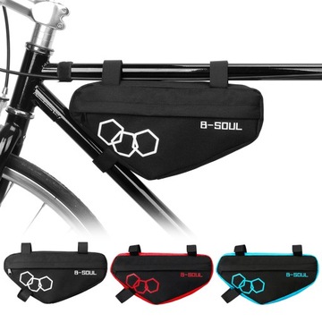 Треугольная сумка для велосипеда Передняя рама велосипеда