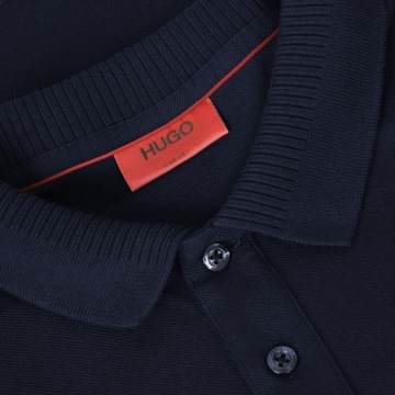 Koszulka Polo Hugo Boss Męska Granatowa r.XL