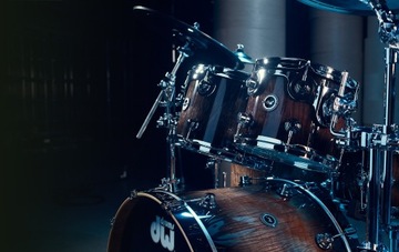 Электронные барабаны DWe, беспроводные, 10,12,16,14S,22 тарелки + оборудование