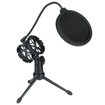 Студийный конденсаторный микрофон для ПК, игровой микрофон для караоке, USB