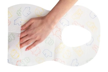 BOCIOLAND НАГЛУЖНИКИ ОДНОРАЗОВЫЕ НАГЛУЖНИКИ С КАРМАНОМ, ЗАКРЫВАЕМЫМ НА ЛИПУЧКЕ, 10 ШТ.