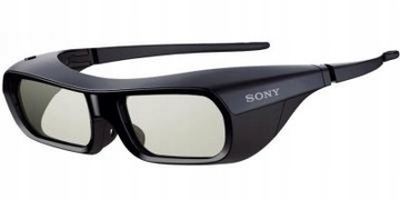 OKULARY 3D SONY TDG-BR240 ROZMIAR REGULARNY CZARNE DO TELEWIZORA
