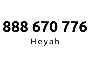 888-670-776 | Starter Heyah (67 07 76) #B