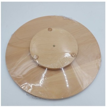 ВРАЩАЮЩАЯСЯ СЫРНАЯ ДОСКА ДЕРЕВЯННАЯ ТАРЕЛКА ДЛЯ ТОРТА 30 СМ