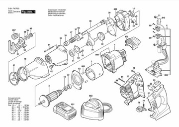Щетки BOSCH GSA18V-Li GSA36 GKS18V-Li GKS18V-57