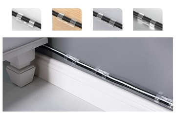 10x КАБЕЛЬНЫЙ ОРГАНИЗАТОР ЗАЖИМ-ДЕРЖАТЕЛЬ САМОКЛЕЯЩИЙСЯ КРЮЧОК