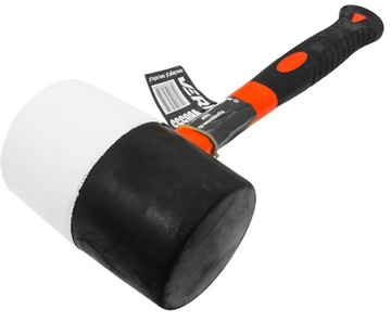 РЕЗИНОВЫЙ МОЛОТОК ДЛЯ БРОУТОВКИ 1100г СТЕКЛОСТЕКЛО