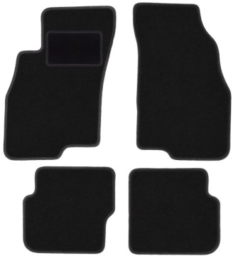 velurové autokoberce pro automobily Fiat Punto Evo hatchback (2998-2012)