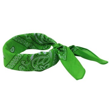 BANDAMKA BANDANA CHUSTKA CHUSTA APASZKA ZIELONA