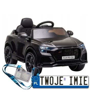 AUTO POJAZD NA AKUMULATOR AUDI RS Q8 2X45W BLUETOOTH EKOSKÓRA EVA LED