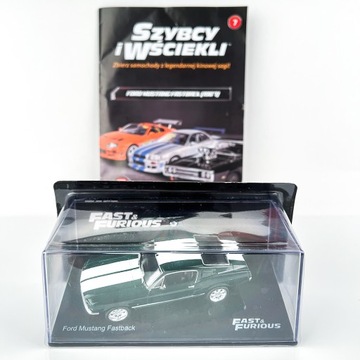 FAST AND FURIOUS FORD MUSTANG FASTBACK 1967 PŘEDPRODEJ 7 / 2024